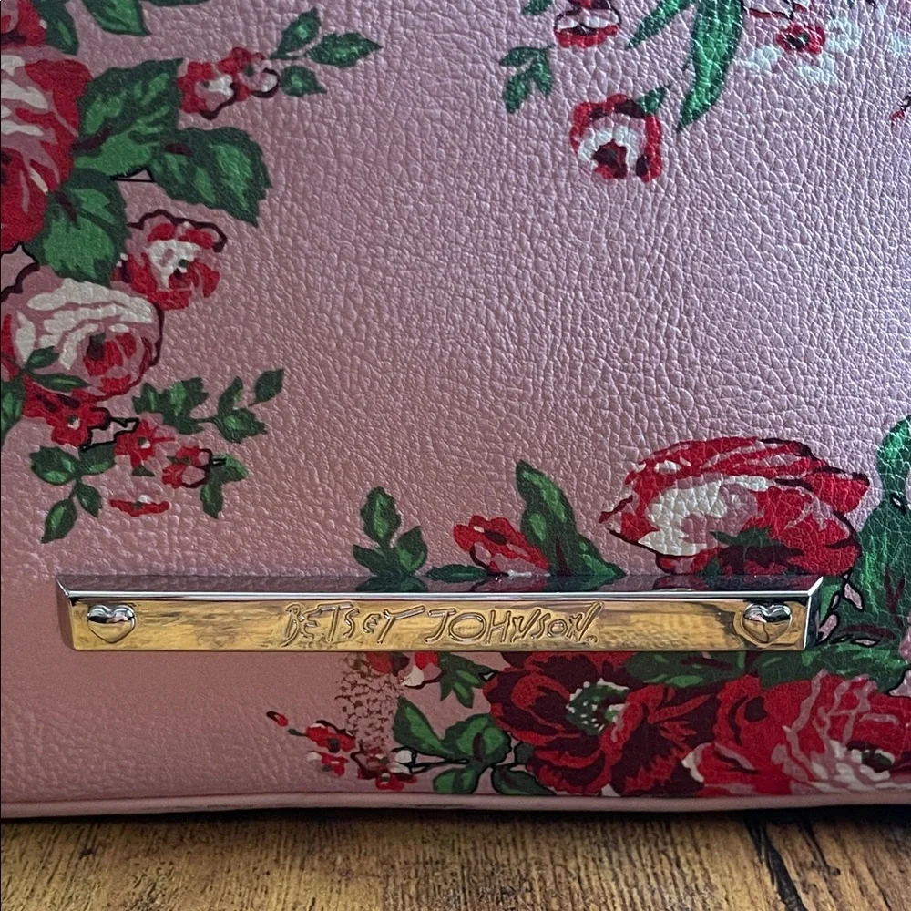 Betsey johnson big bow Floral Print Women's Bag